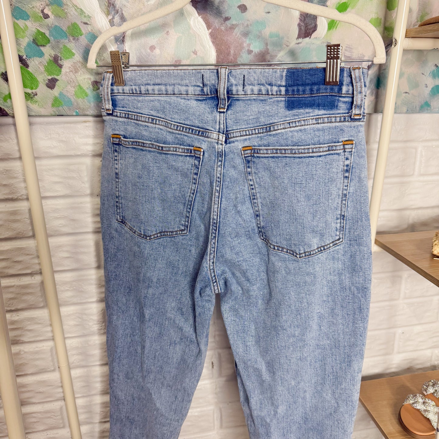Abercrombie & Fitch The Skinny High Rise Jeans (28/6L)