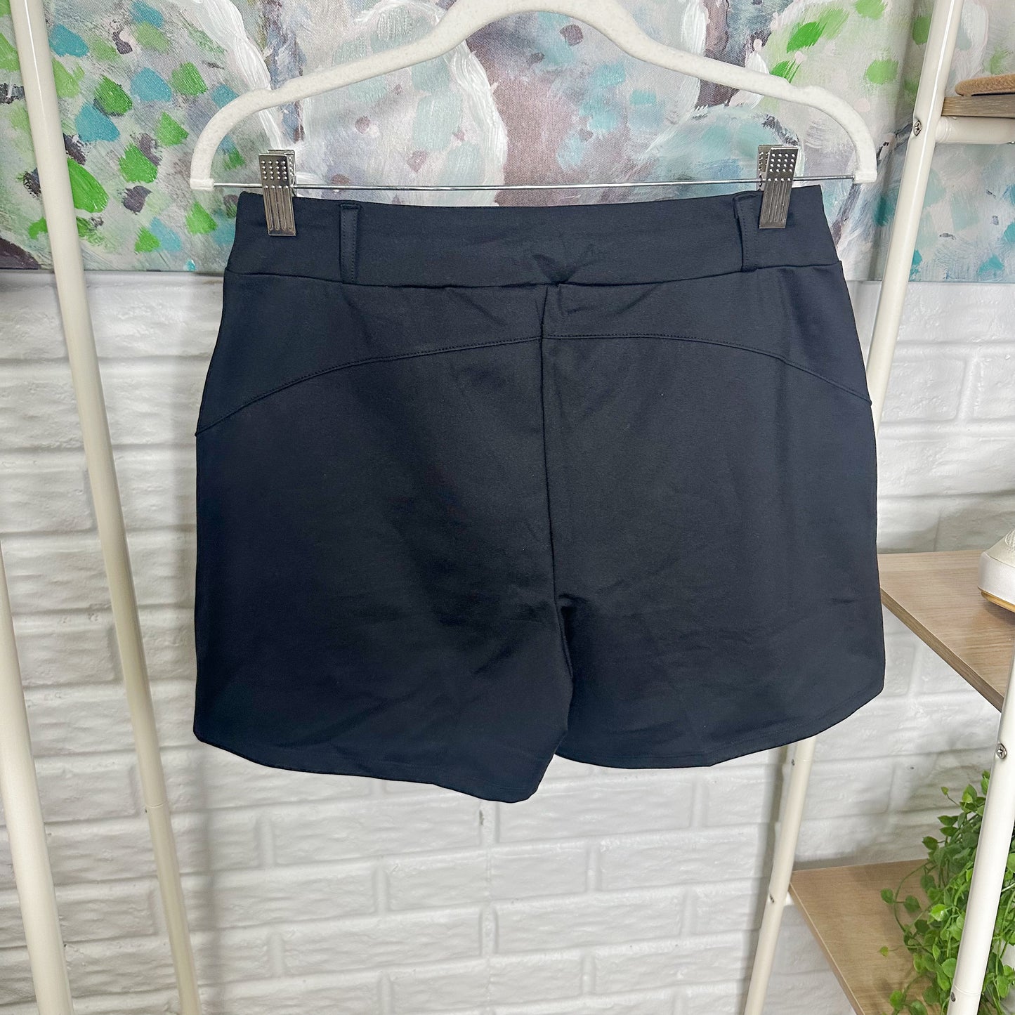 G4Free High Waisted Black Shorts (M)