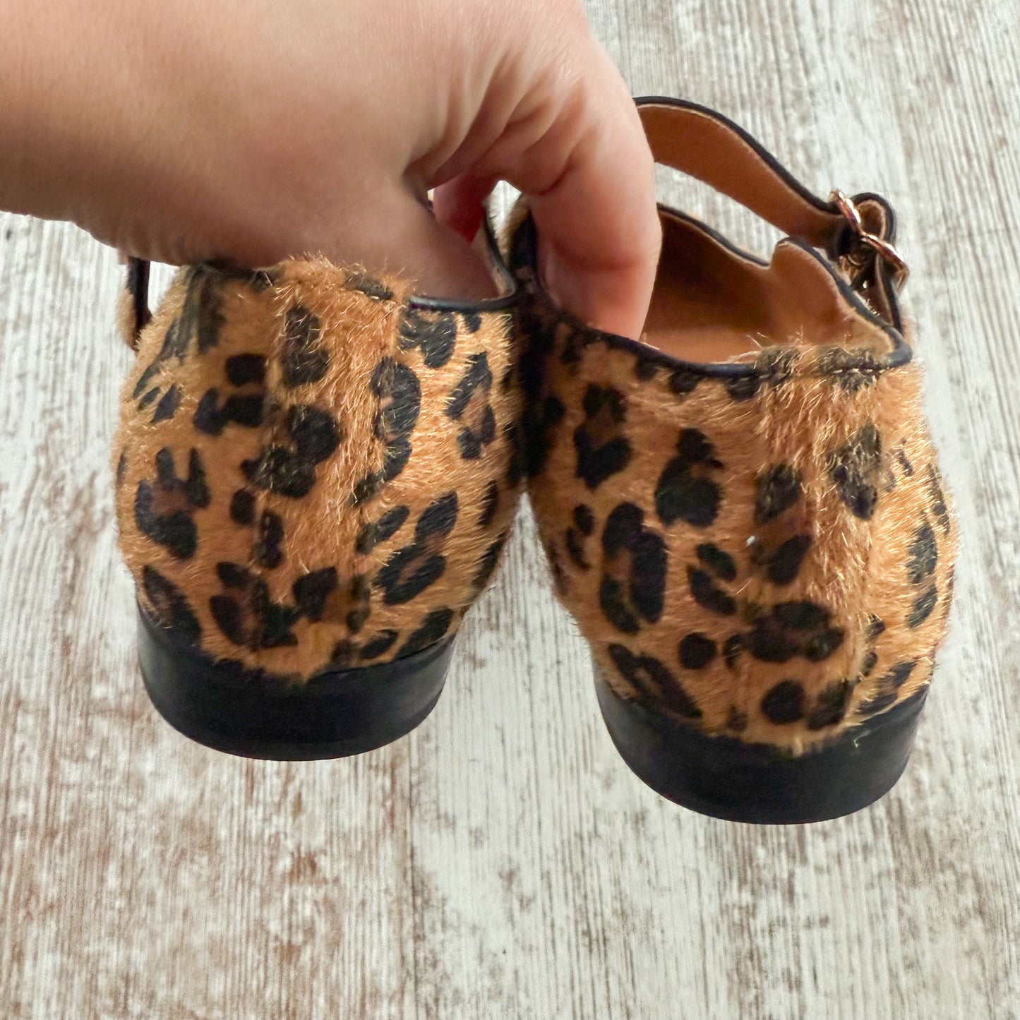 DOEYG Leopard Ballet Flats (8.5)