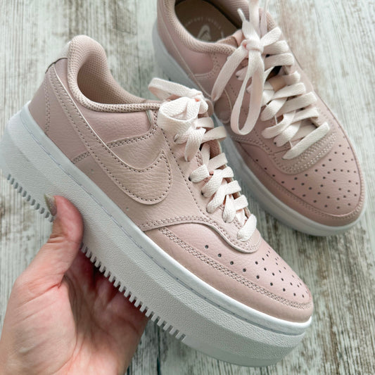 Nike Court Vision Alta Sneakers Pink (6.5)