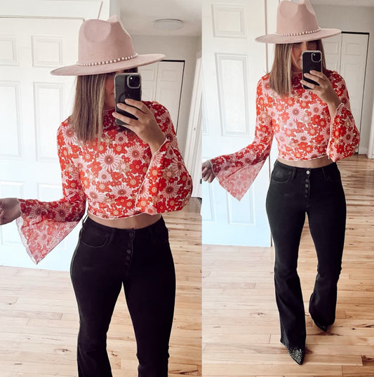 Fluffy Sense Wide Brim Pink Pearl Western Fedora Hat