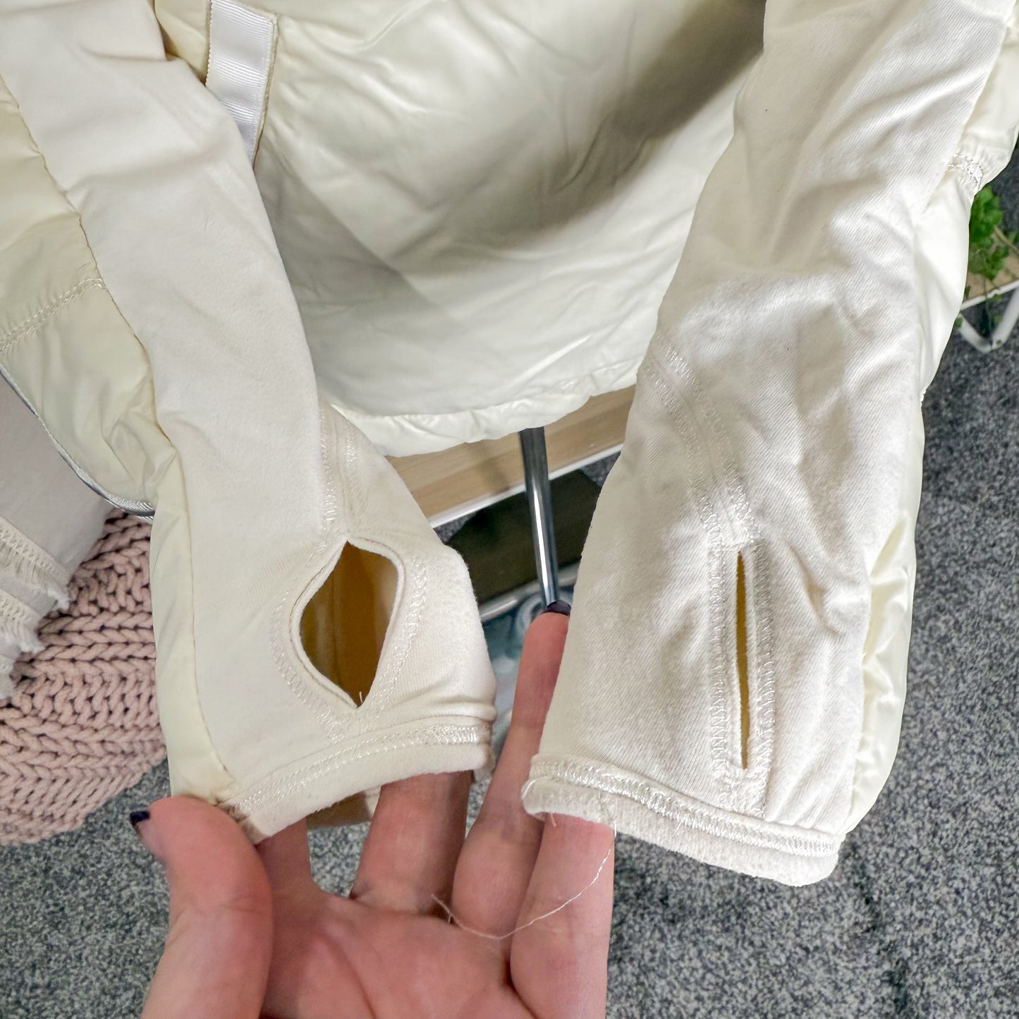 Lululemon What The Fluff Pullover Polar Cream (4)