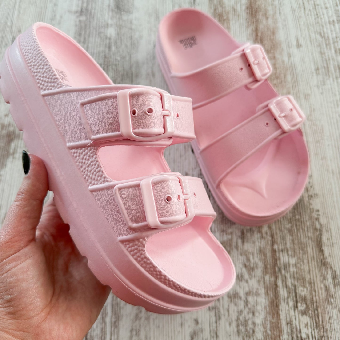 Wild Fable Trixie Pink Platform Sandal (6)