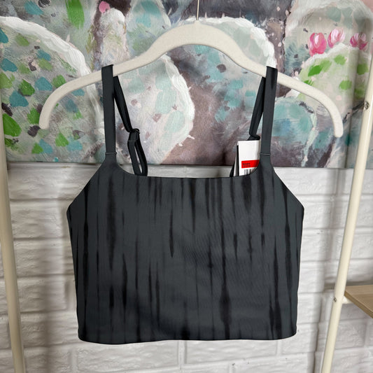 Nike new Light-Support Lined Longline Printed Sports Bra Top Large