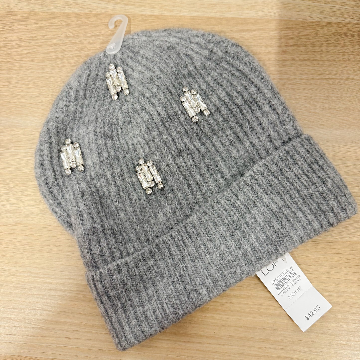 LOFT New Sparkle Embellished Beanie Hat