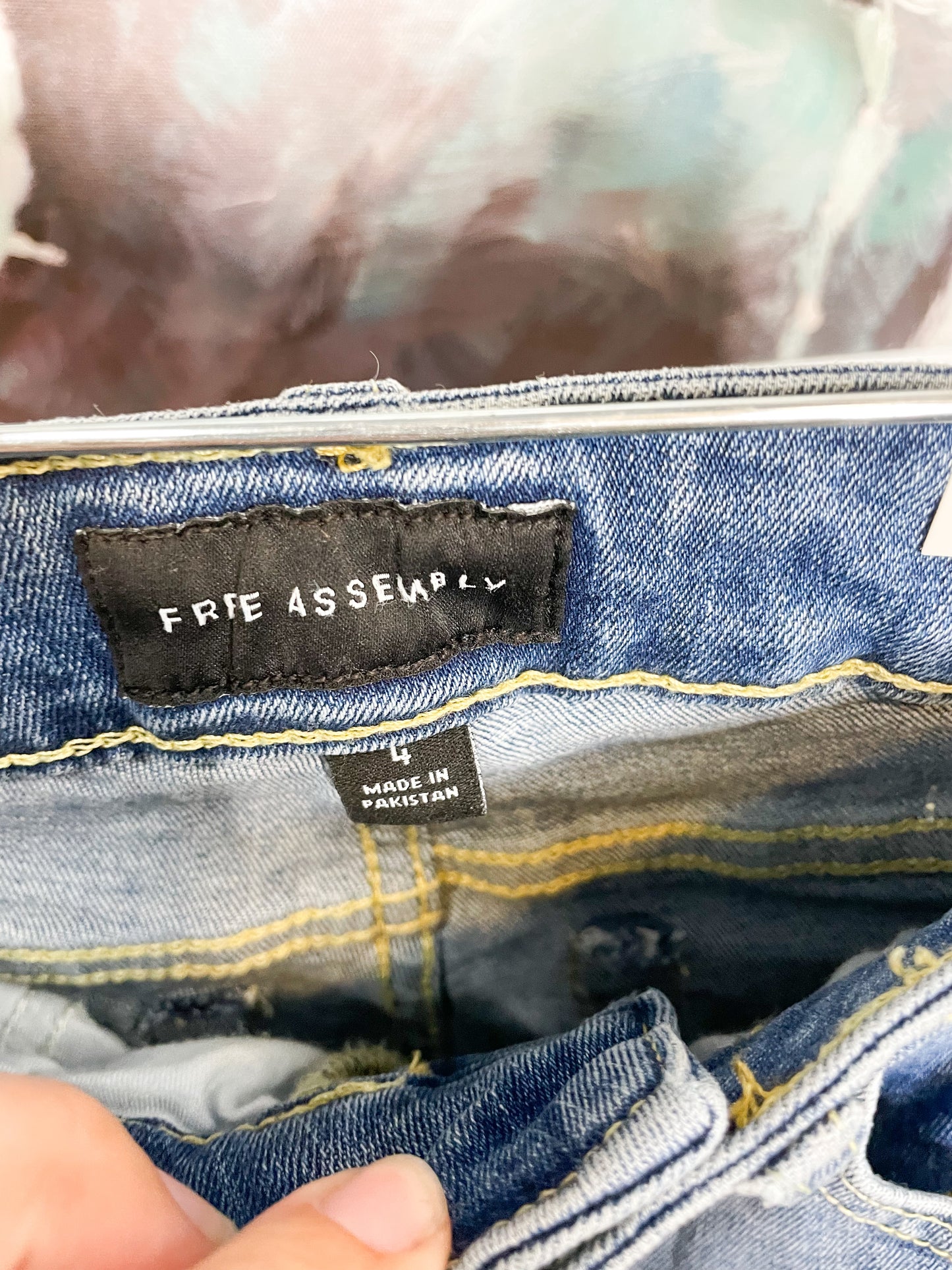 Free Assembly High Rise Bootcut Jeans Size 4
