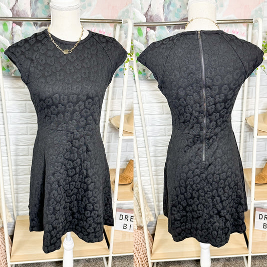 LOFT New Black Short Sleeve Dress Size 2P
