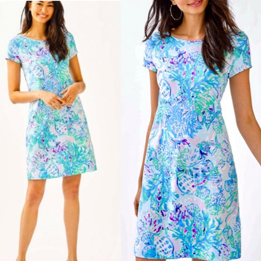 Lily Pulitzer Marlowe Amethyst Craysea Dress Size Small