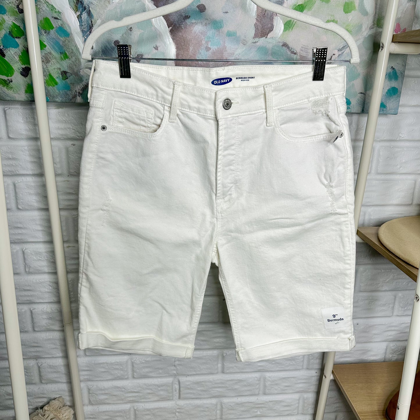 Old Navy New High Waisted Bermuda Shorts Size 10