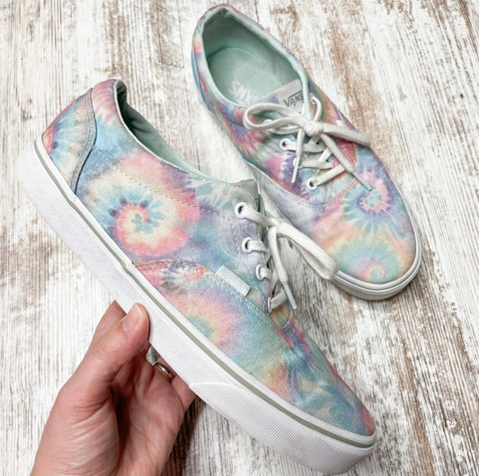 Vans Doheny Pastel Tie Dye Sneakers Size 11