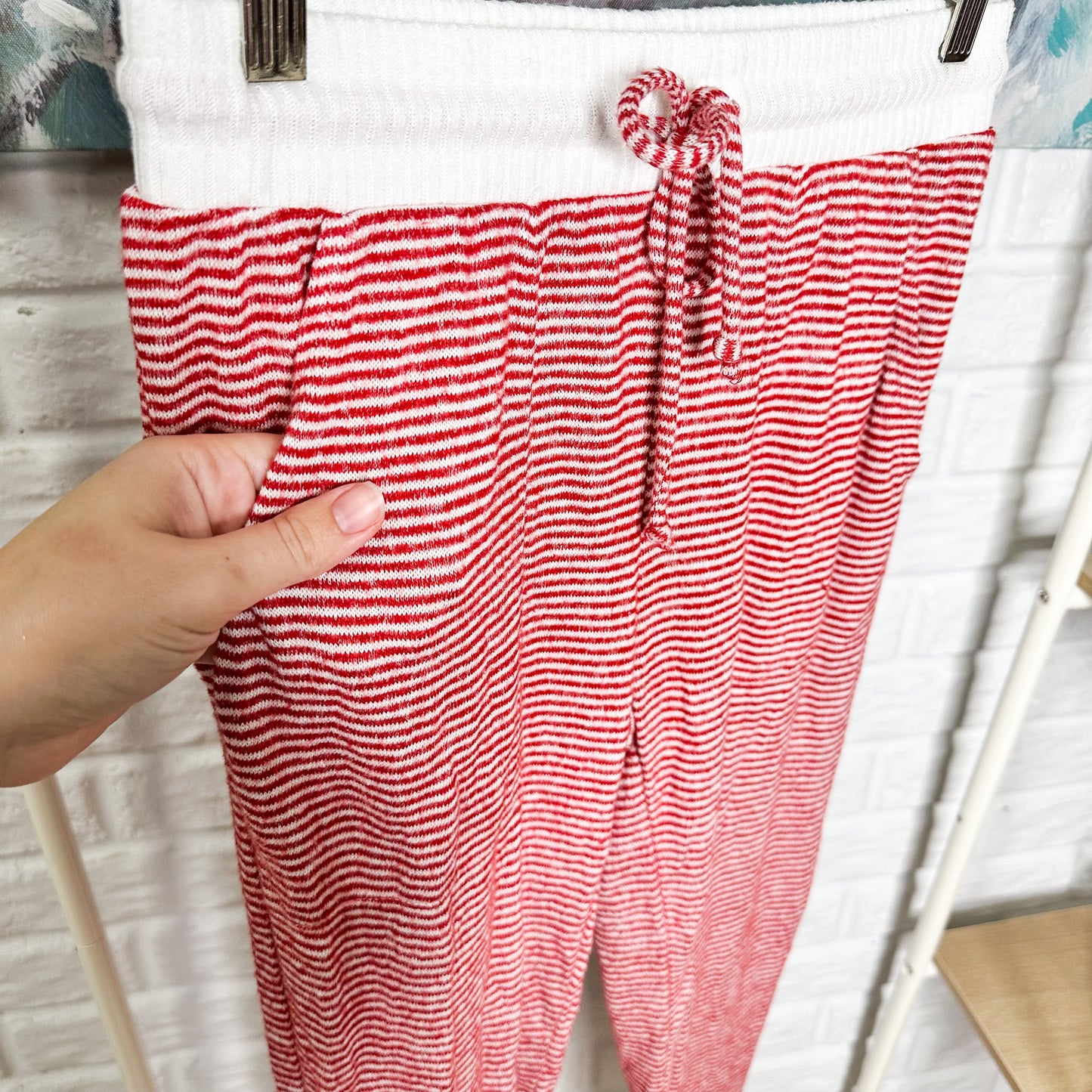 Stars Above Striped Perfectly Cozy Pajama Pants Size XS